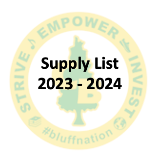 Supply Lists for 2023 - 2024